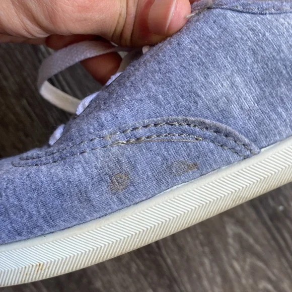 Gray and white flat sneakers shoes - Picture 12 of 17